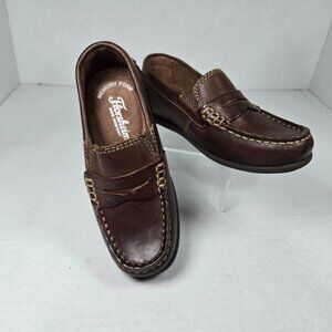 Florsheim Brown Jasper Driver Jr Dress Loafer Moccasin Size 10.5 M Toddler Boy